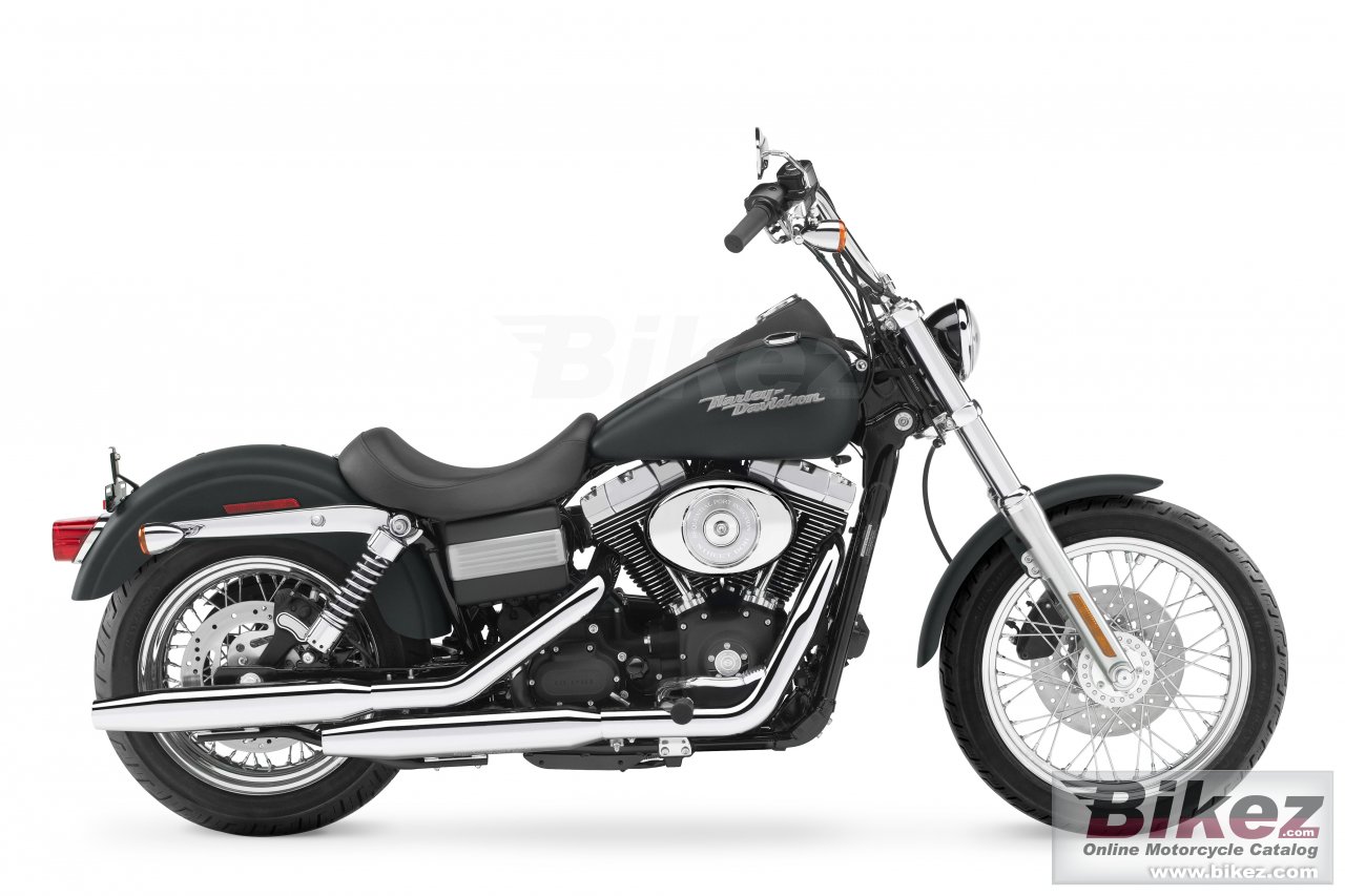 Big Harley-Davidson fxdbi street bob picture and wallpaper from Bikez.com